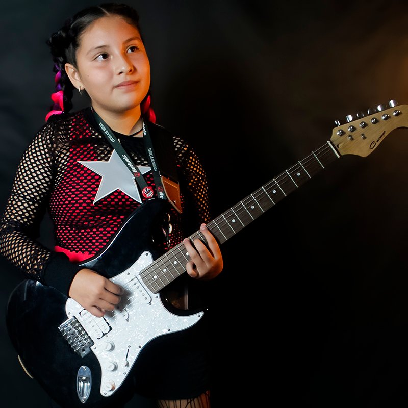 Alumnos de BeMusic en concierto